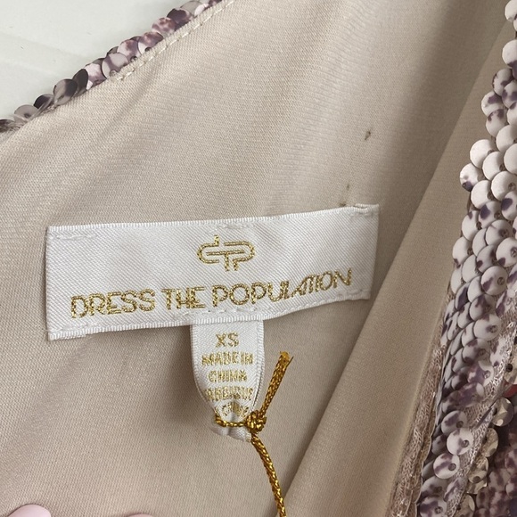 NWT Dress The Population Charlie Python Sequin Ornate Jumpsuit Womens XS ABBA - Picture 11 of 13